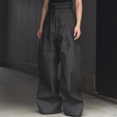 【残り一点】Hi Waist Baggy Denim Pants