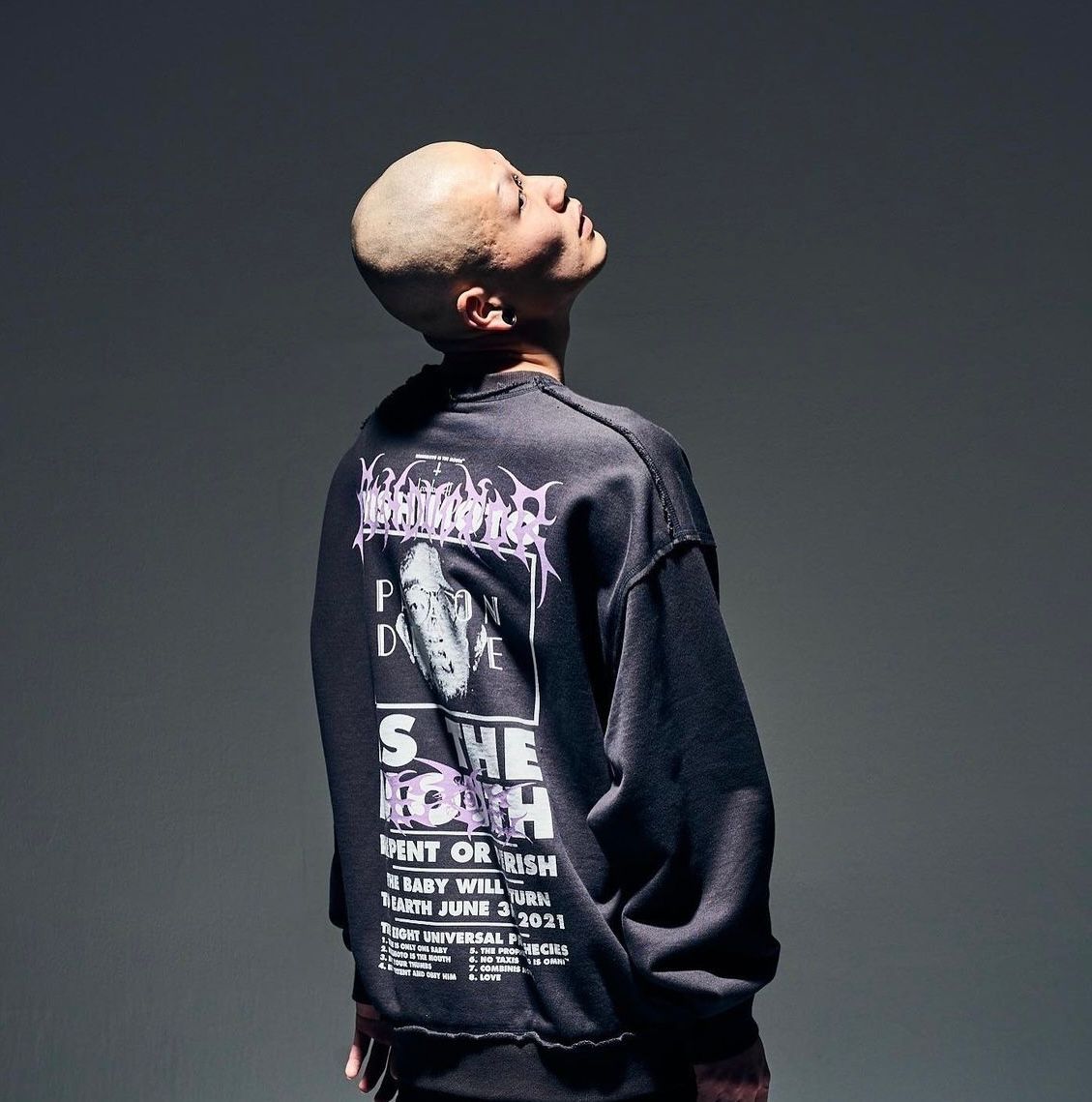 【残り一点】×NISHIMOTO IS THE MOUTH Cotton Classic Crewneck Sweater