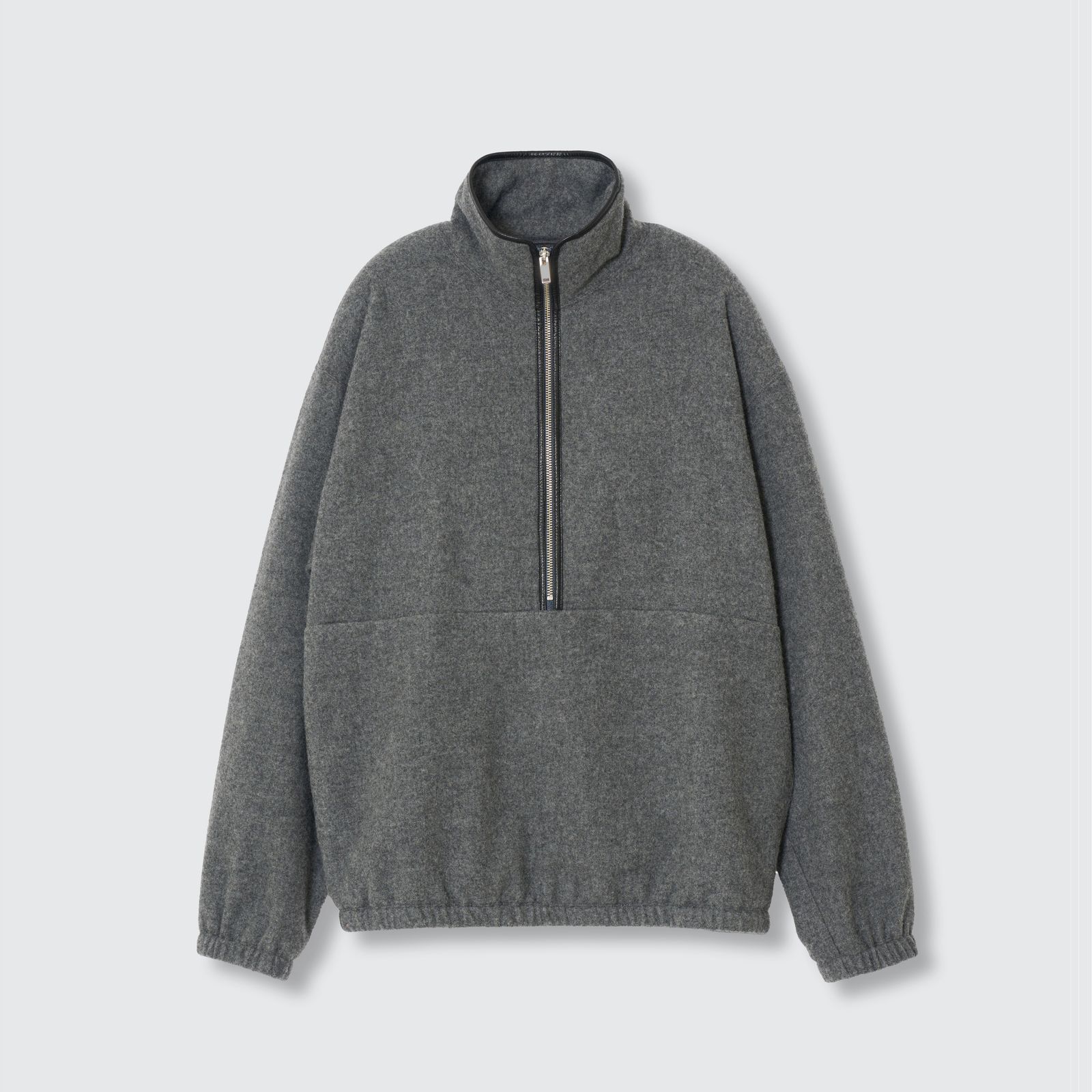 【残り一点】Wool Cashmere Fleece Half Zip Pullover