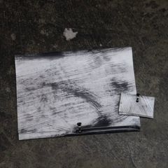 【お取り寄せ注文可能】Leather Combi Bag(BLACK&WHITE)