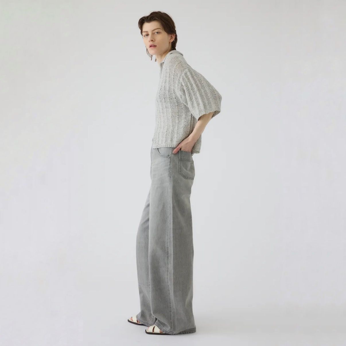 【残り一点】Middle Straight Light Denim