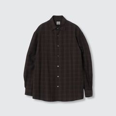 【残り一点】Cotton Rayon Plaid Relax Shirt