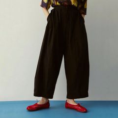 【残り一点】Many Tuck Cocoon Pants