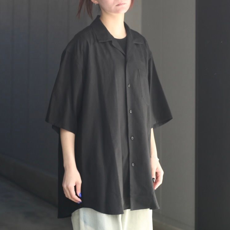 【残り一点】Open Collar S/S Shirt