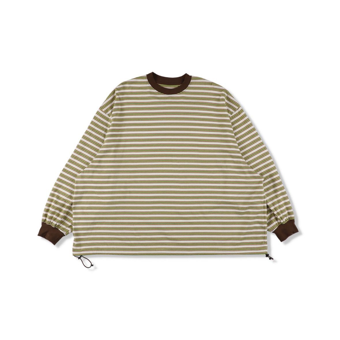 【残り一点】Balloon Border Long-Sleeve T-Shirt