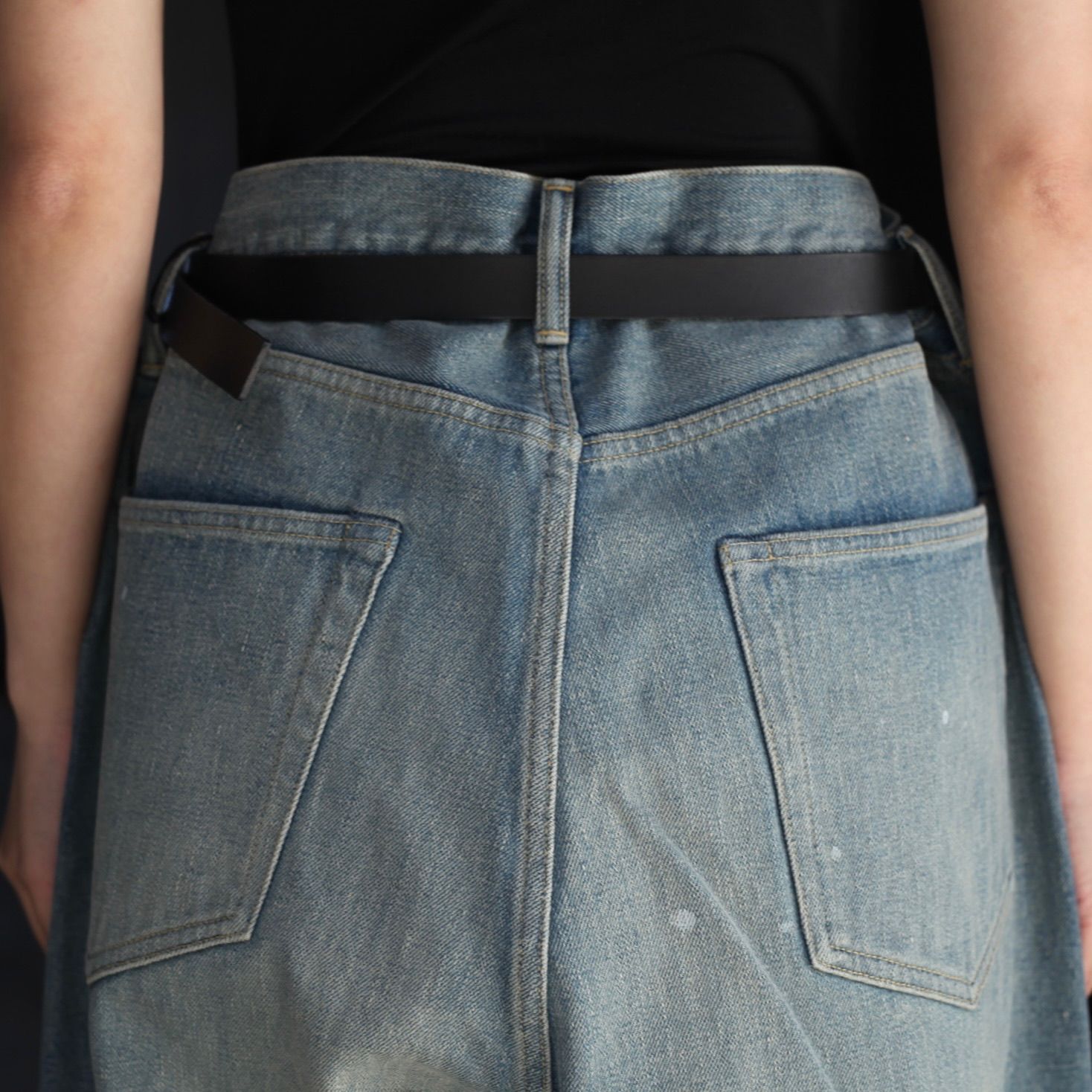 【残り一点】5pocket Baggy Pants(USED FADE)