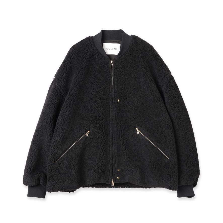 CULLNI - 【残り一点】Wool Boa Front Zip Blouson | ACRMTSM ONLINE STORE