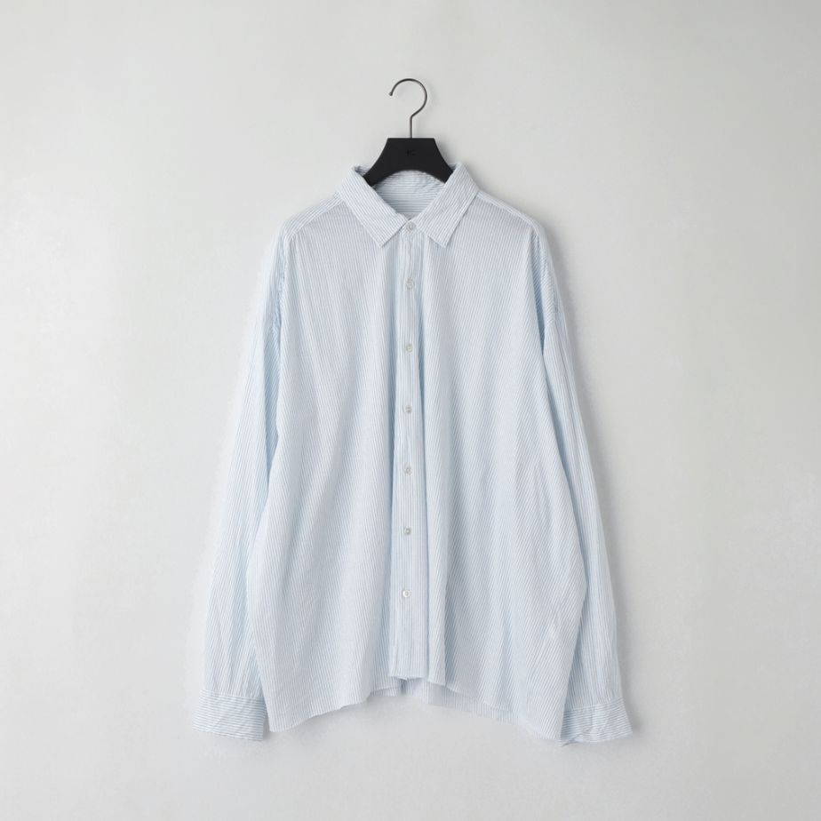 【残りわずか】46G Stripe Artisan Shirt