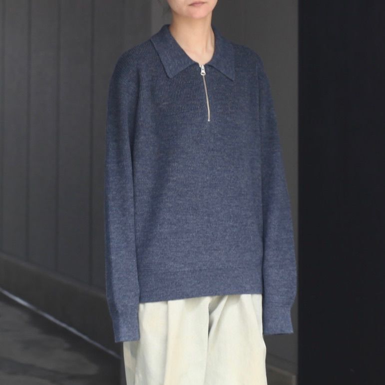 【残り一点】Aze Half Zip-up P/O