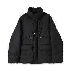 【残り一点】High Count Twill Removable Sleeves Down Jacket