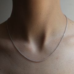【残り一点】Rolo Chain(SILVER)