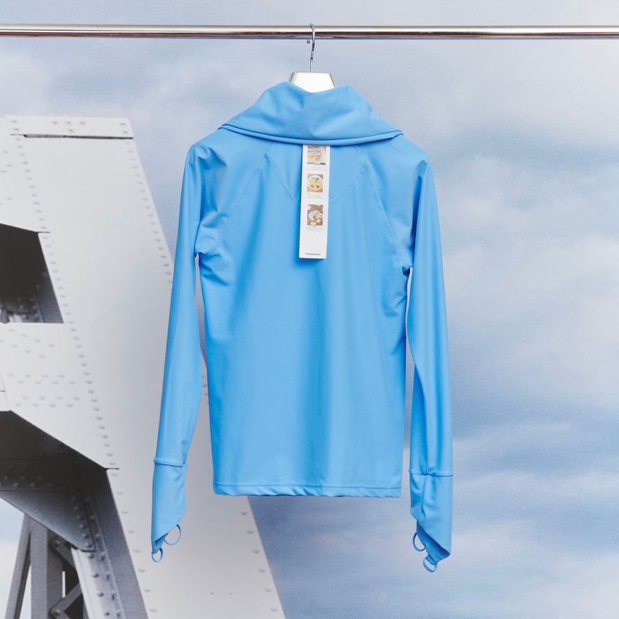 【残り一点】Cuff-Glove Zip Long Tee