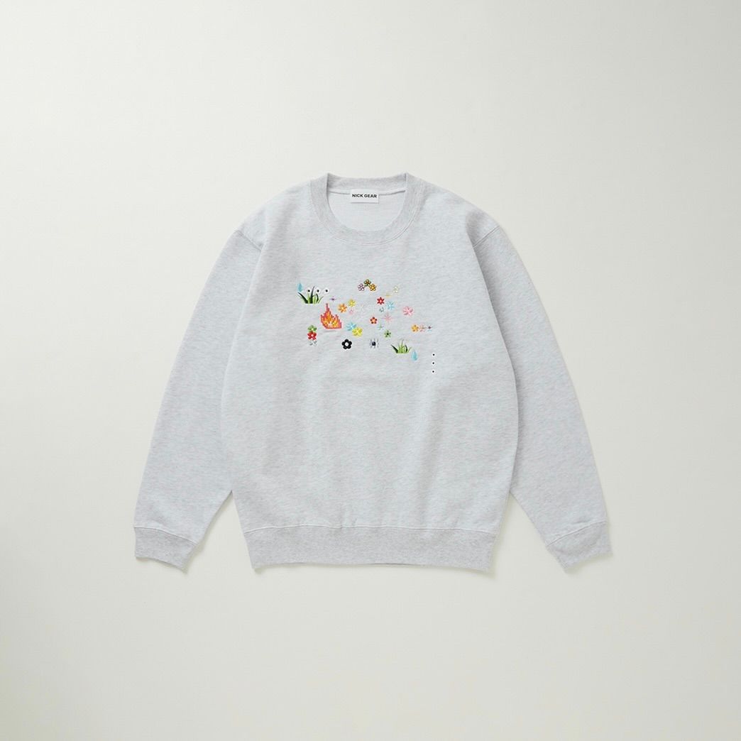 【残り一点】Sample Embroidery Sweat
