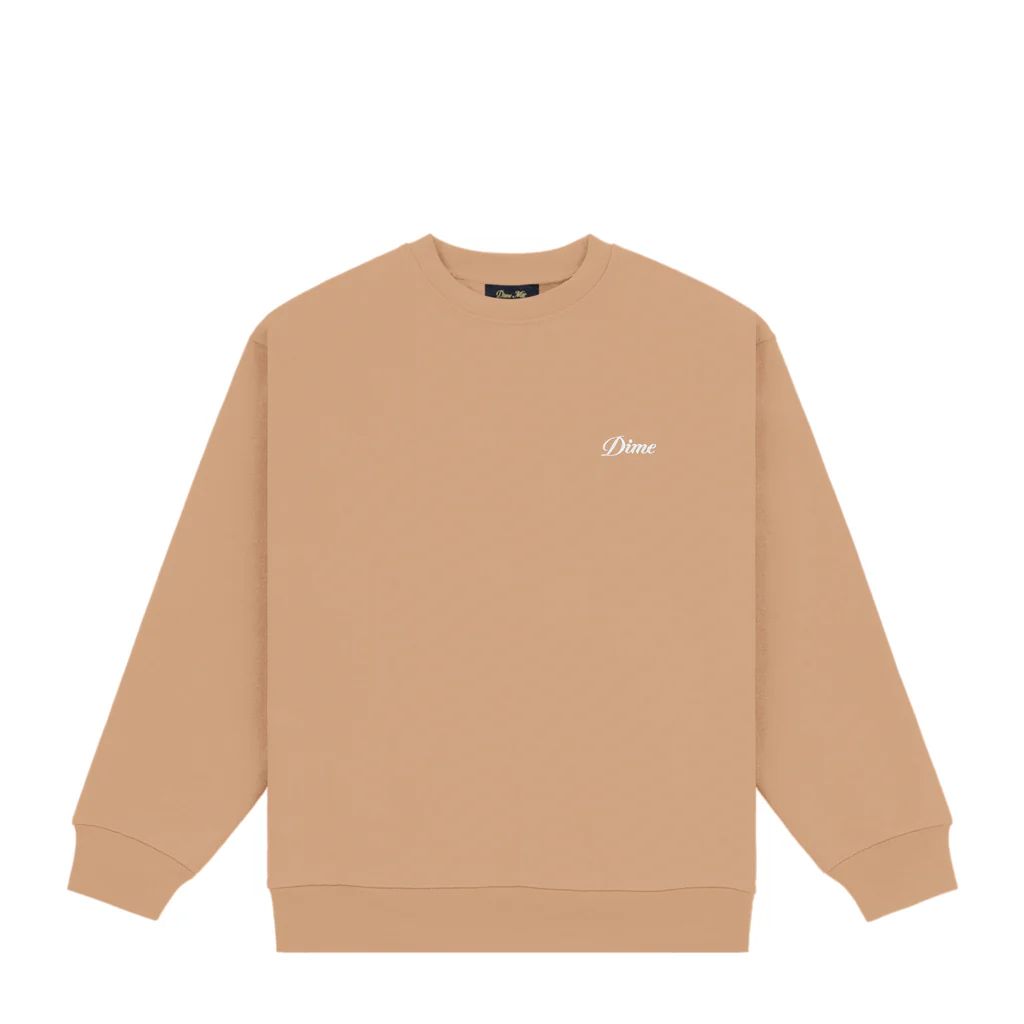 【残りわずか】Cursive Small Logo Crewneck