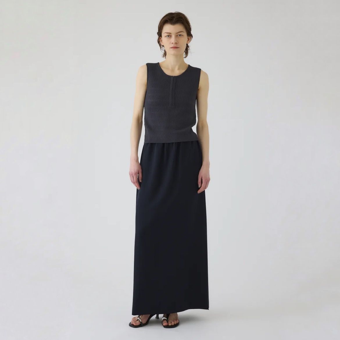 【残り一点】Round Neck Hook Tank