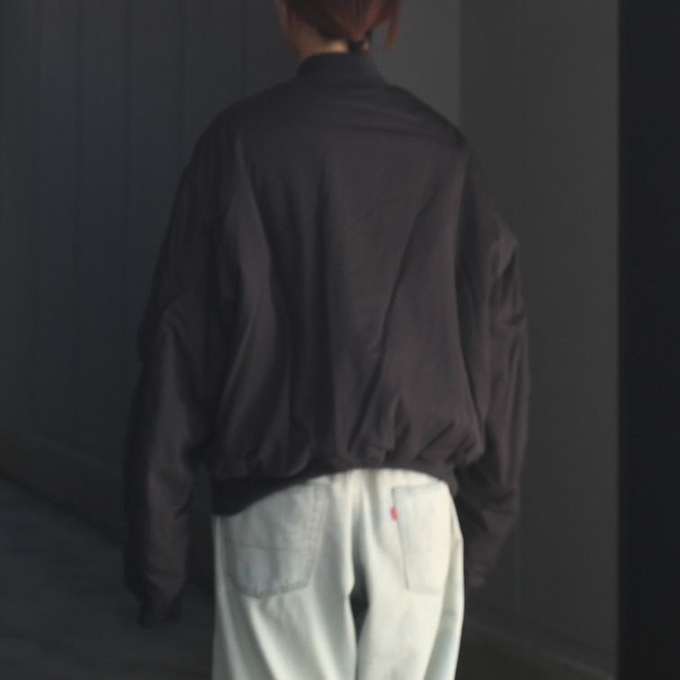 【残り一点】Wool Washer Twill Flight Jacket