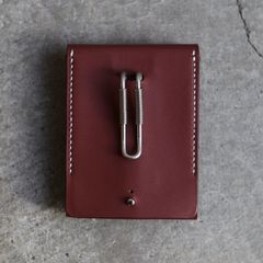 【残り一点】Coil Spring Money Clip & Coin Case(HUGHES_COW)