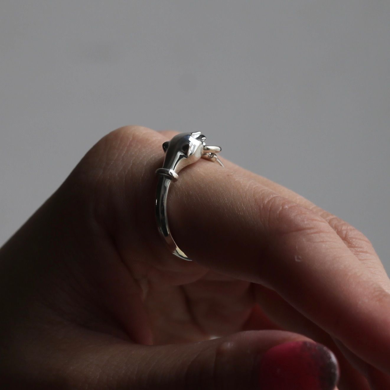 【残り一点】Panther Ring(WHITE)