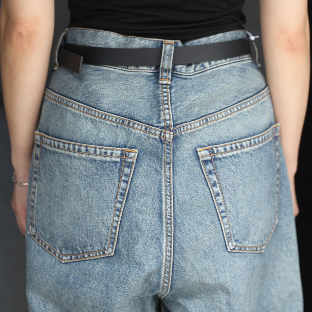 【残り一点】13oz Bleach High West Denim Pant