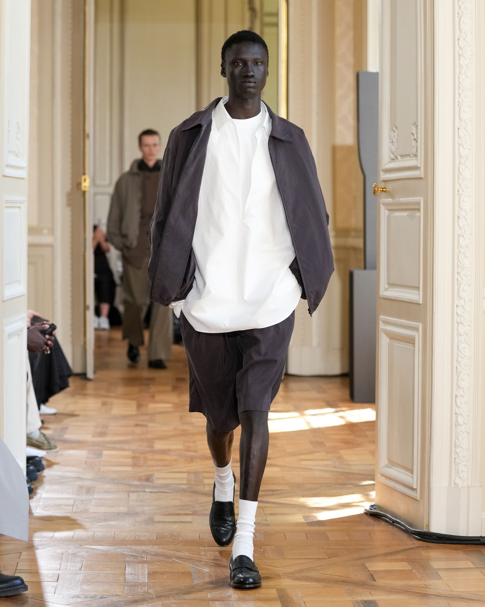 ssstein - 【残り一点】Suvin Cotton Oversized Skipper Shirt