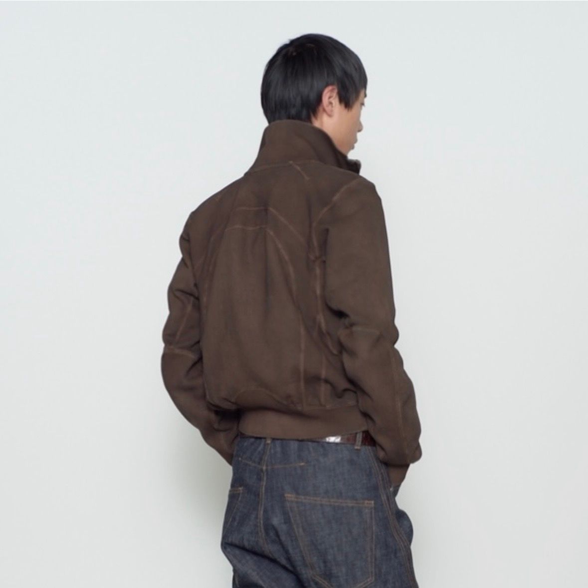 【残り一点】Paneled Zip Up Sweat Shirt