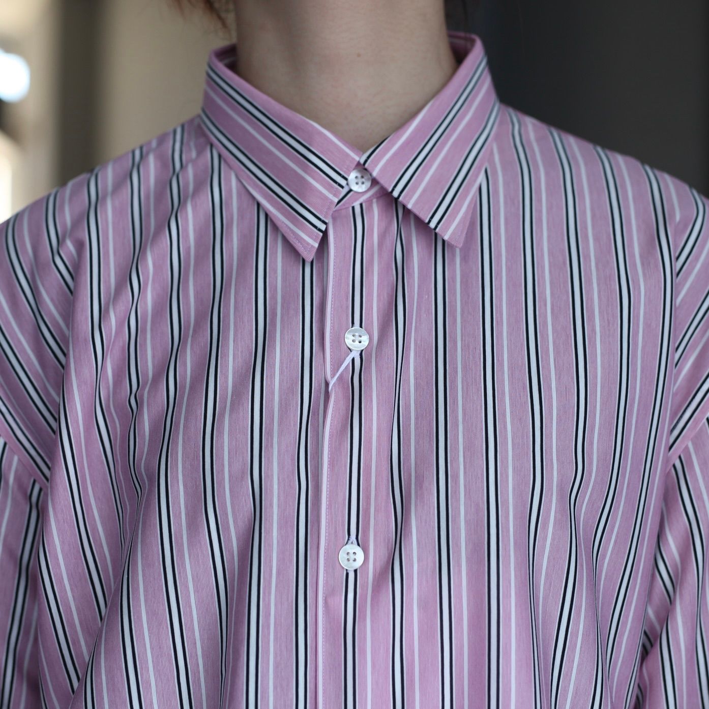 【残り一点】46G Modest Stripe Shirt