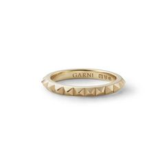 【お取り寄せ注文可能】K10 Multiple Studs Ring_S(GOLD)