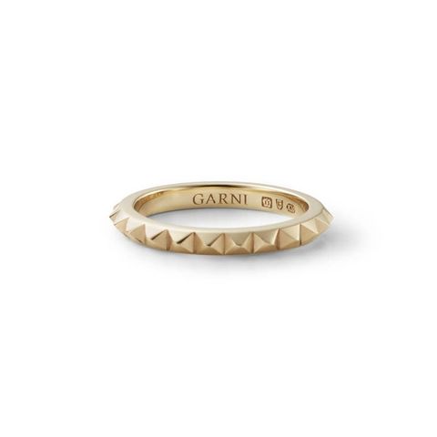 【お取り寄せ注文可能】K10 Multiple Studs Ring_S(GOLD)