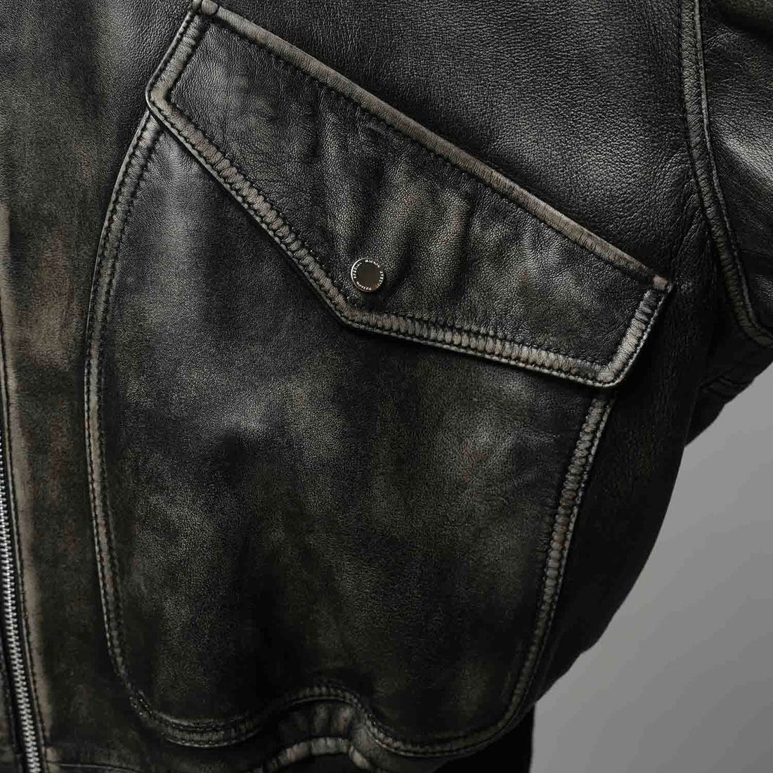 【残り一点】Sheep Leather Mouton G-1 Flight Jacket