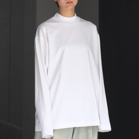 【残り一点】12/- Air Spinning Mockneck T-shirt