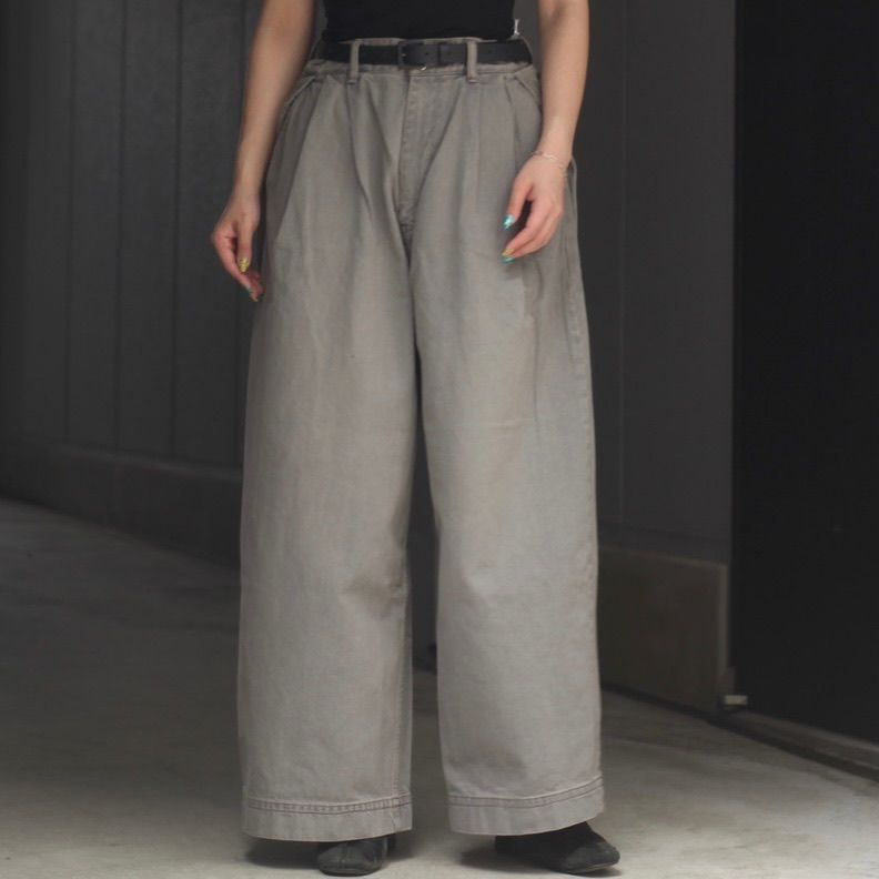 【残り一点】12OZワイドデニムパンツ(USED)