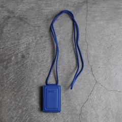 【残り一点】レザーストラップ付ウォレット(LAPIS BLUE)