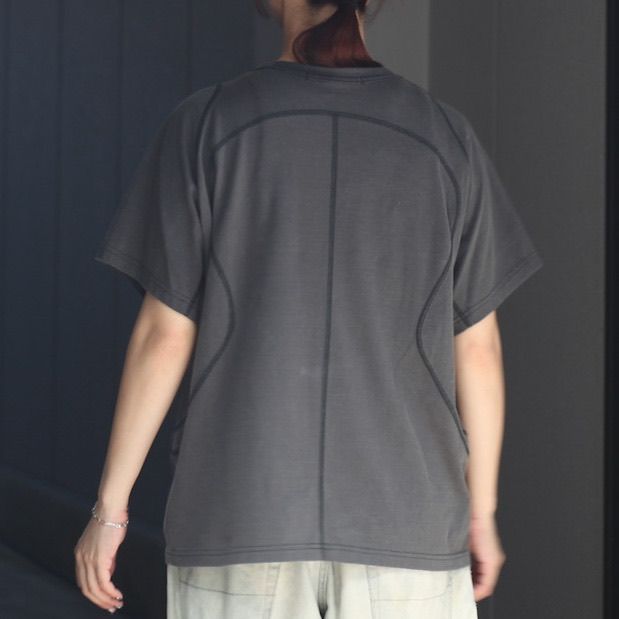 【残り一点】Panelled Half Sleeve T-Shirt