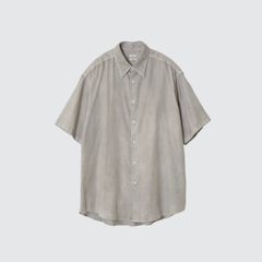 【残り一点】Cotton Silk Garment-Dyed Loosed Shirt