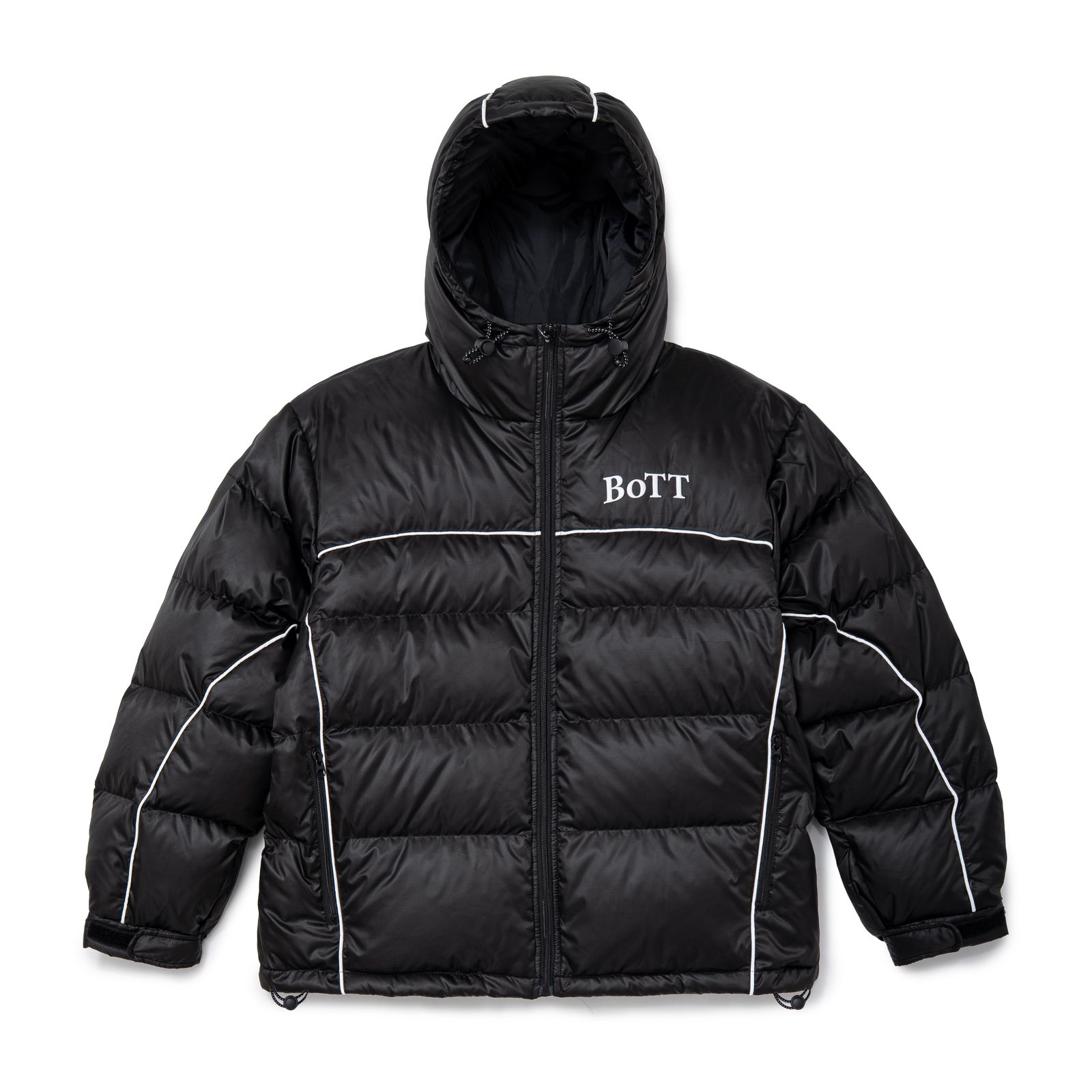 【残り一点】B Logo Hooded Down Jacket