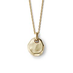 【お取り寄せ注文可能】K10 Crockery Pendant_S(GOLD)