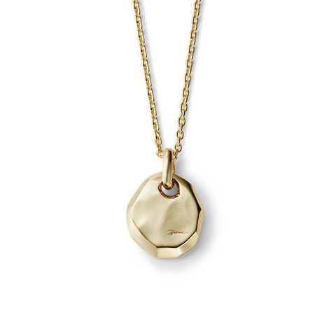 【お取り寄せ注文可能】K10 Crockery Pendant_S(GOLD)