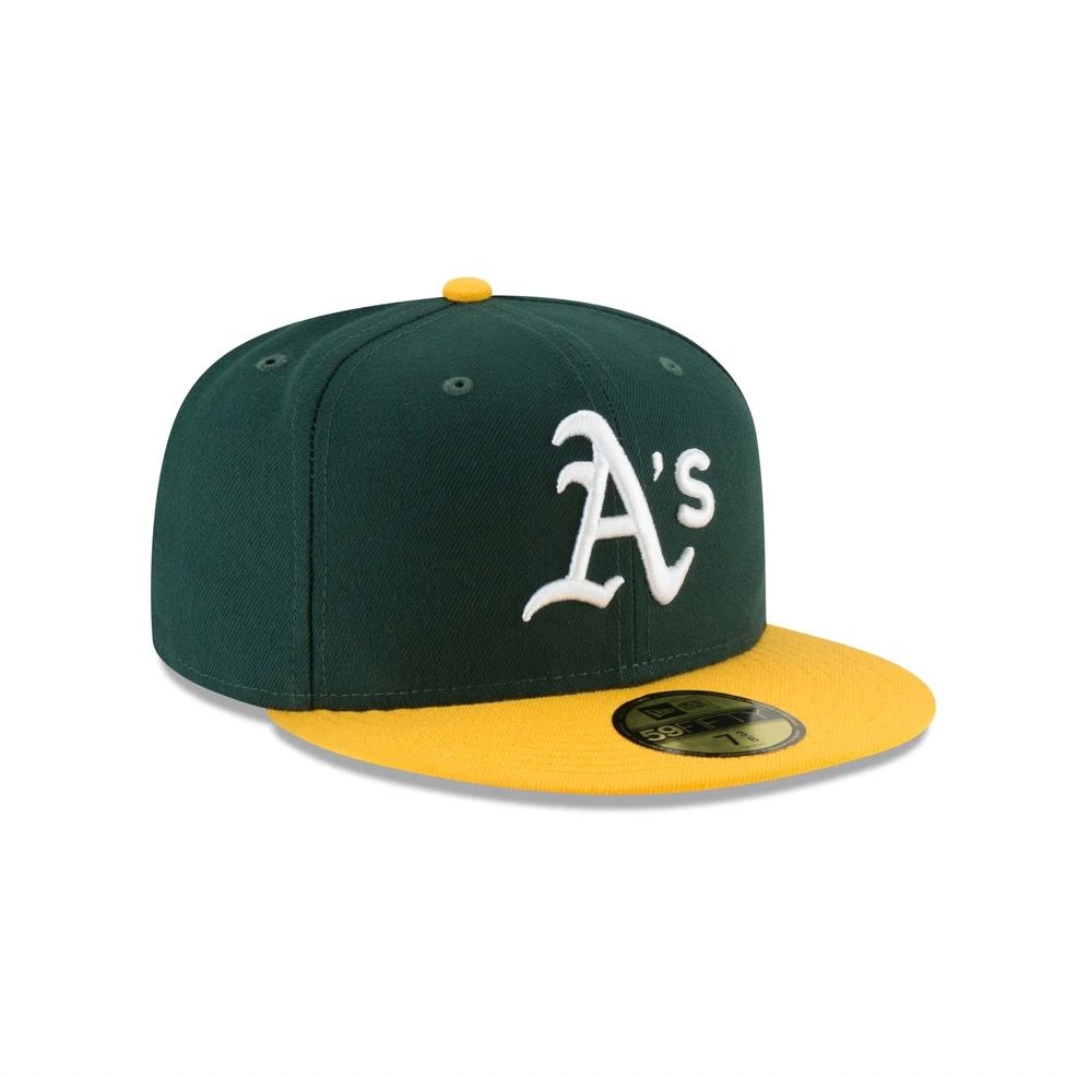 【残り一点】59fifty MLBオンフィールド(オークランド・アスレチックス_ホーム)