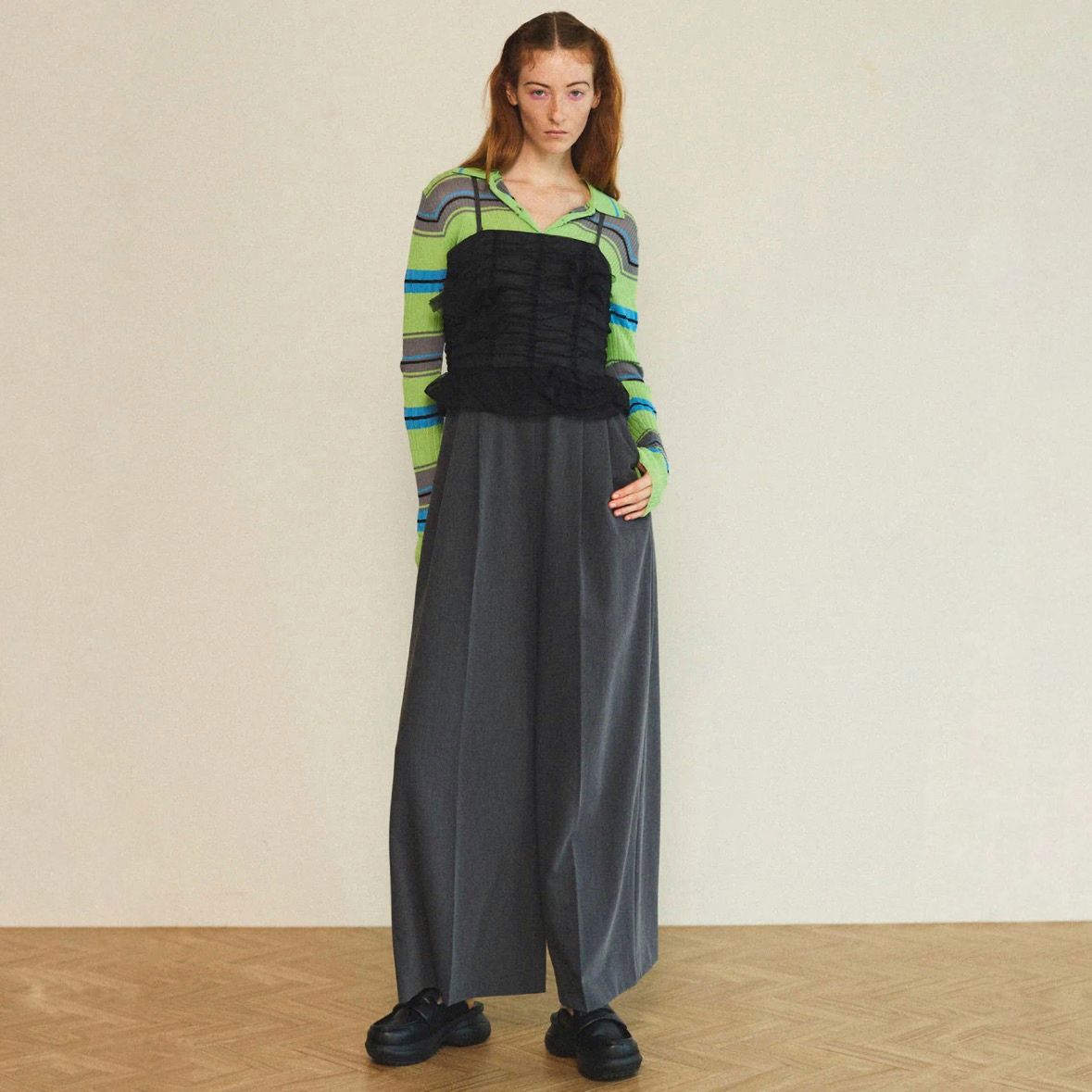 【残り一点】Multi Border Cardigan