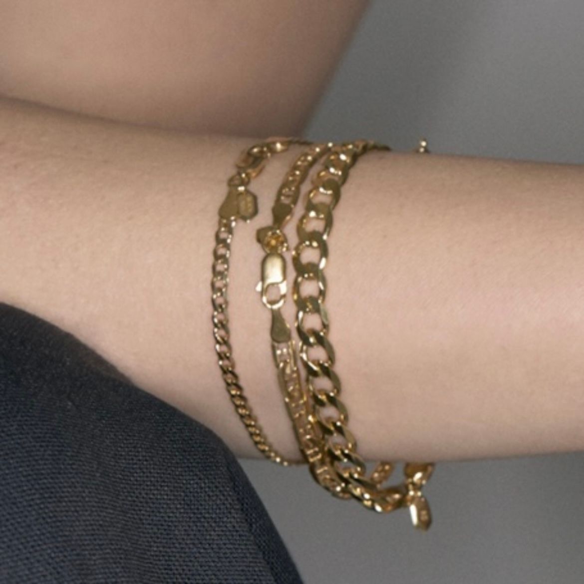 【残り一点】Carlo Medium Bracelet(GOLD)