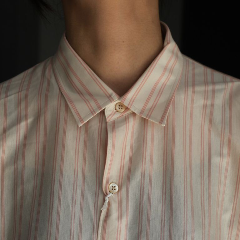 KANEMASA PHIL. - 【残り一点】46G Atmosphere Stripe L/S Shirt  