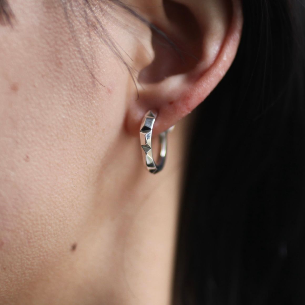 GARNI - 【残り一点】Clash Hoop Earring_L | ACRMTSM ONLINE STORE