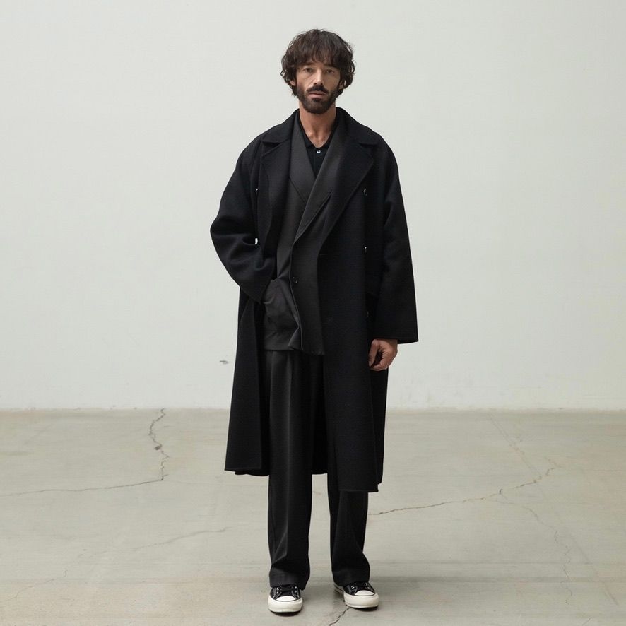 AnotherOffice santiago スラックス charcoal ANOTHER OFFICE - 【残り一点】Santiago Slacks | ACRMTSM