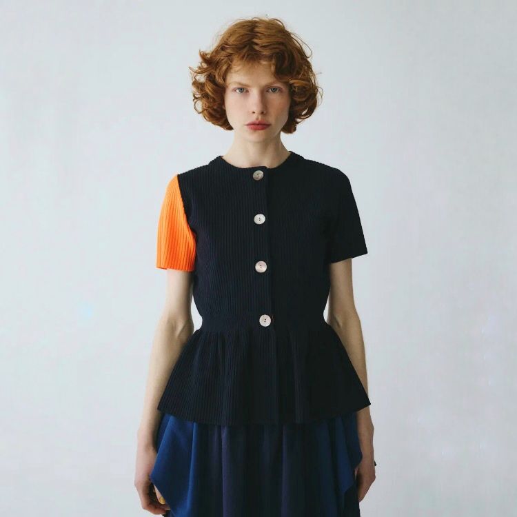 【残り一点】Flare Hem Knit Tops