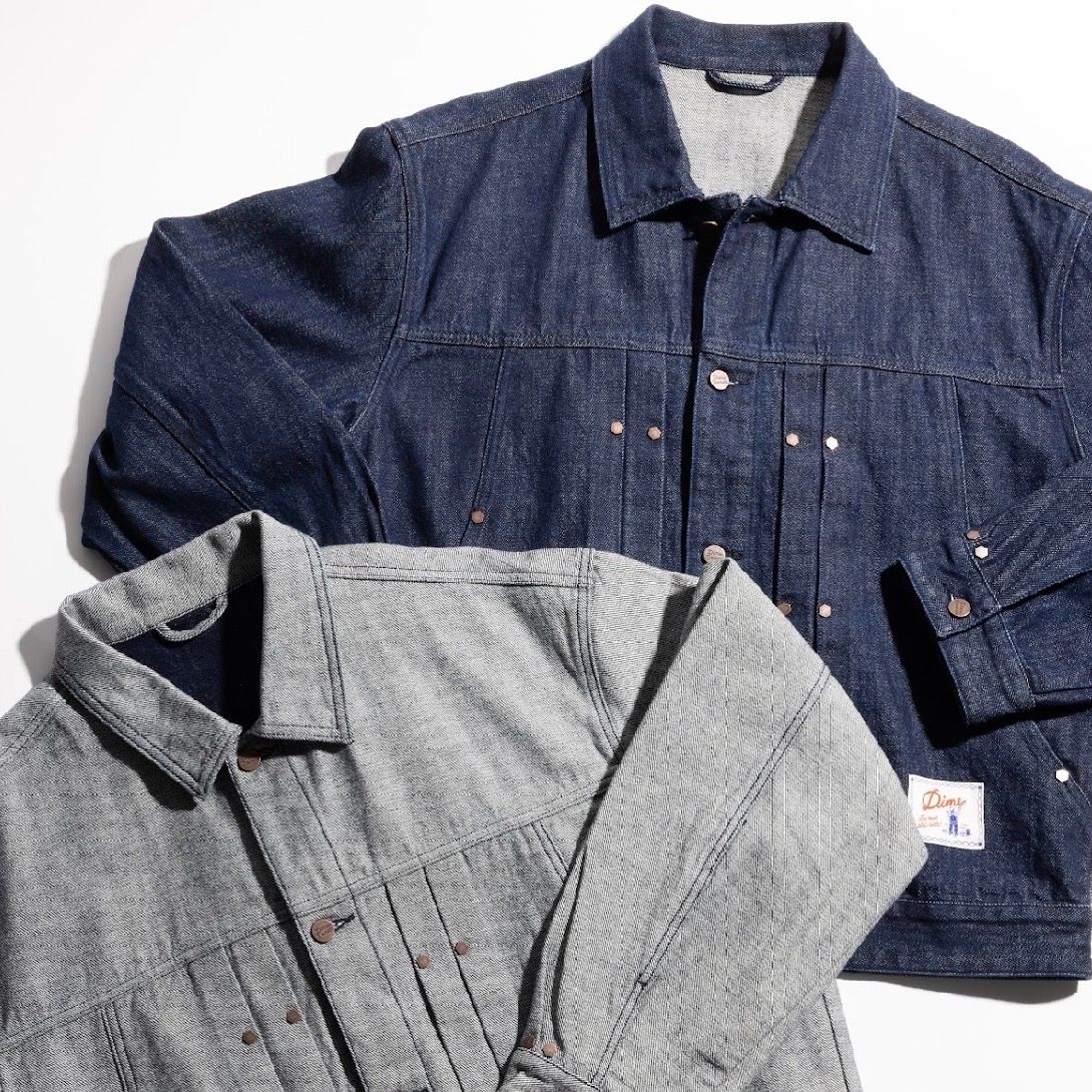 【残り一点】Pleated Denim Jacket