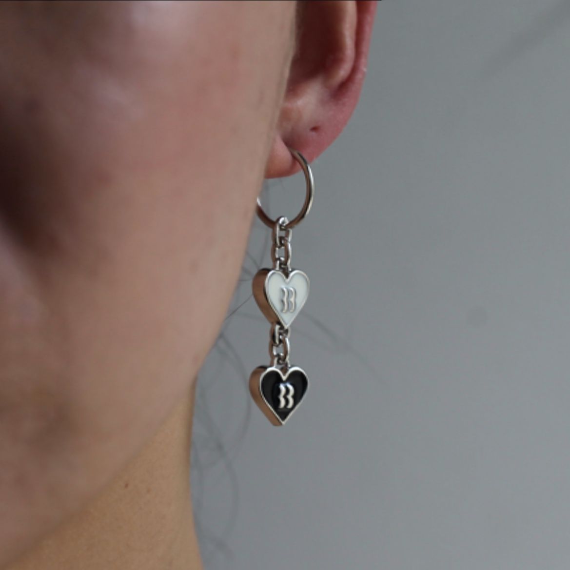 【残り一点】Draping BB Earrings(SILVER_両耳用)