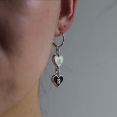 【残り一点】Draping BB Earrings(SILVER_両耳用)
