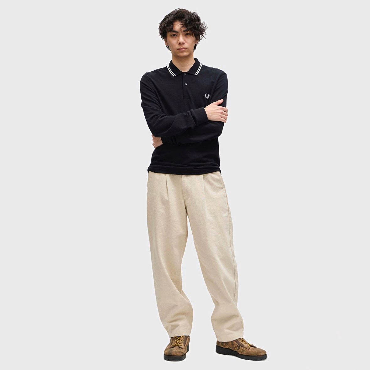 【残り一点】Long Sleeve Twin Tipped FP Shirt