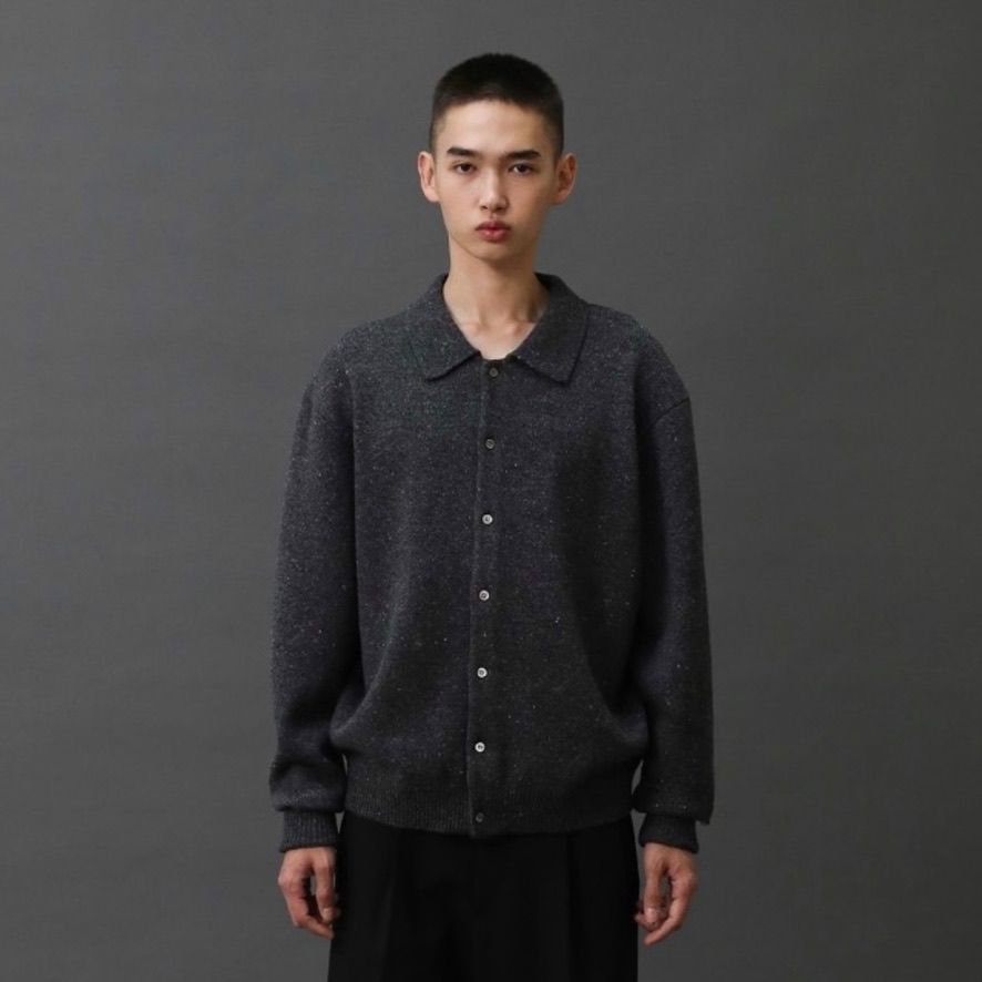 【残り一点】Scape Polo Wool Cardigan