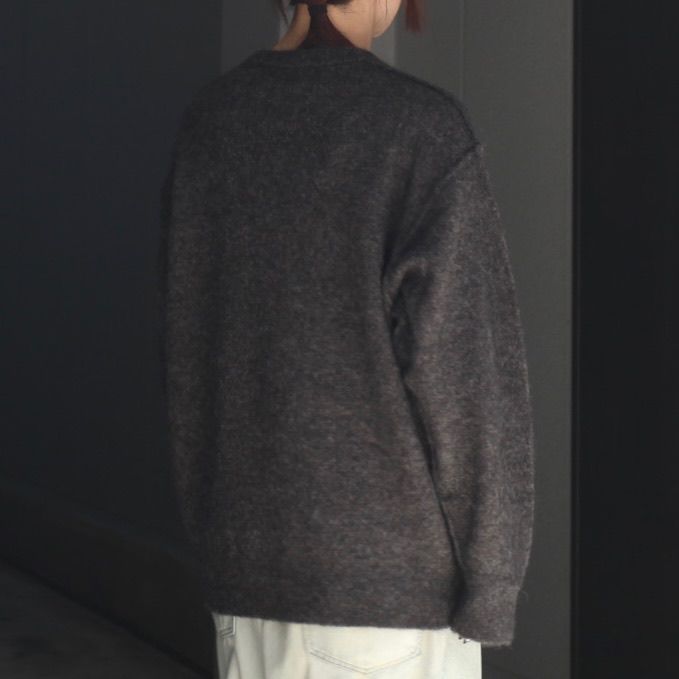 【残りわずか】Wool/Alpaca Knit Crew Neck LS